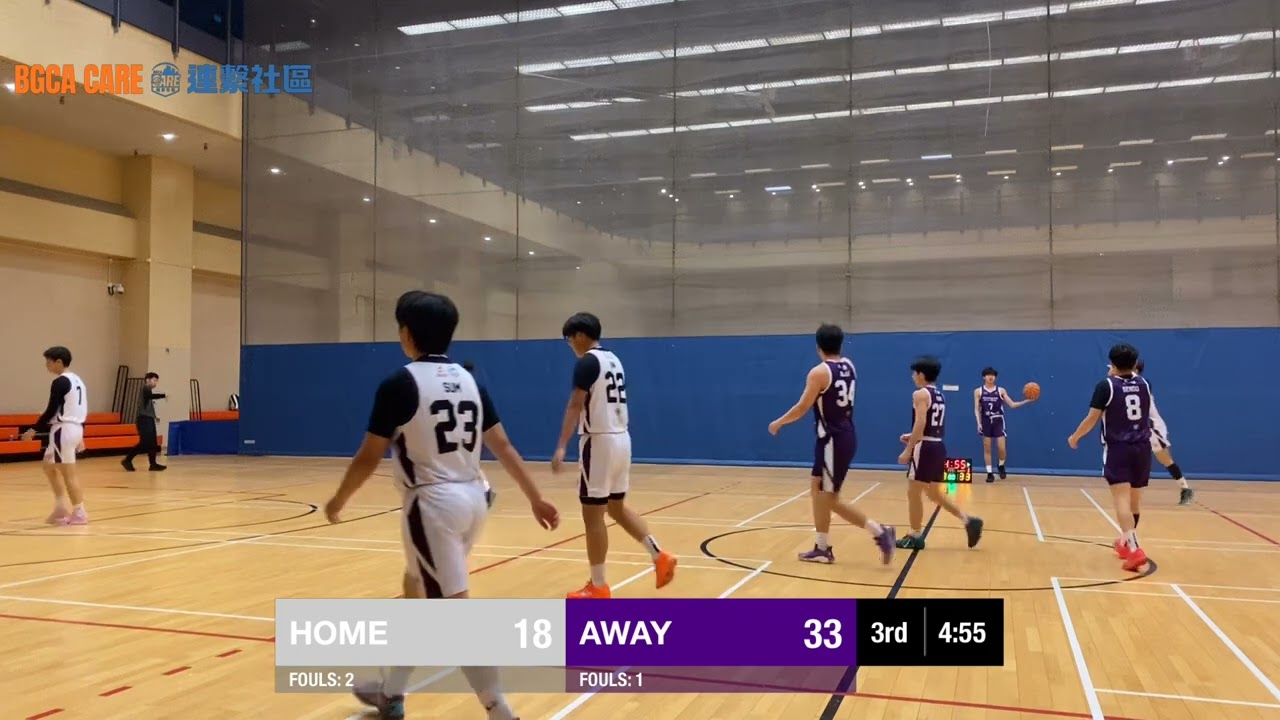 BGCACARE 20260307 U19男B-隊3屯門 vs U19男B-隊4深水埗 Qtr 3