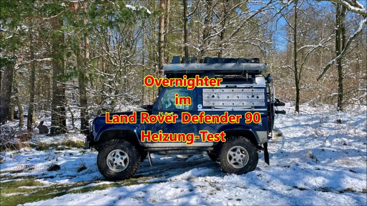 Land Rover Defender Overnighter