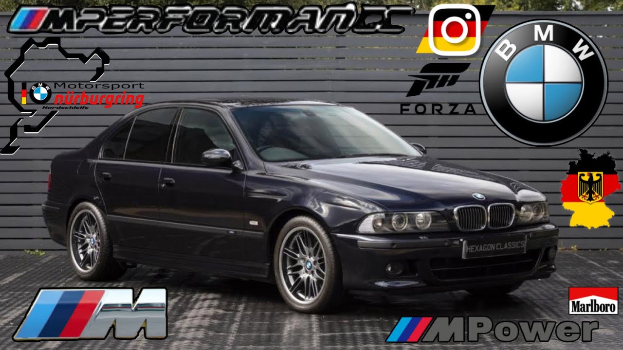 BMW E39 M5 Burnout & City driving 🇩🇪