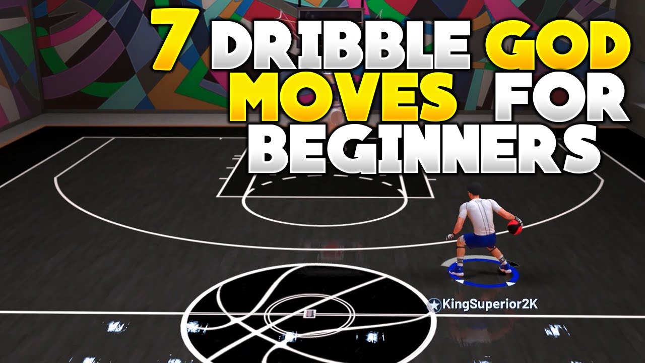 NBA 2K21 THE 7 BASIC MOVES YOU NEED TO BECOME A DRIBBLE GOD BEGINNER DRIBBLE TUTORIAL
