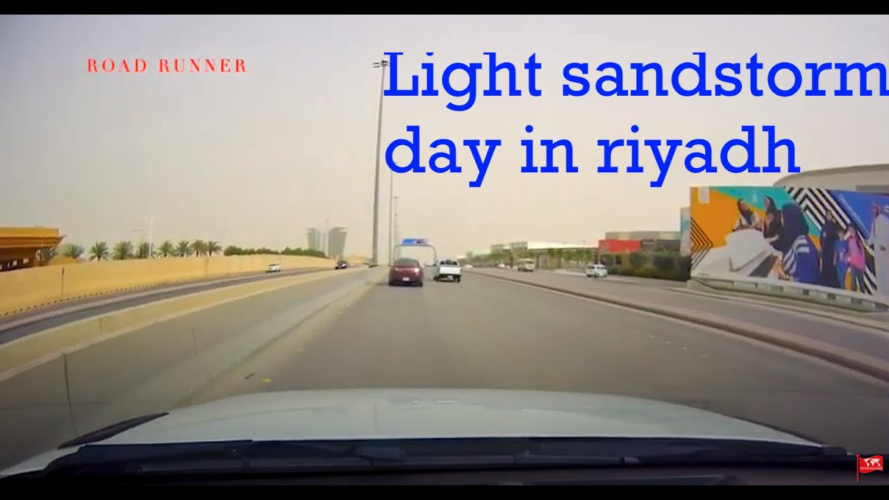 Light Sandstorm Day in Riyadh 🇸🇦😷