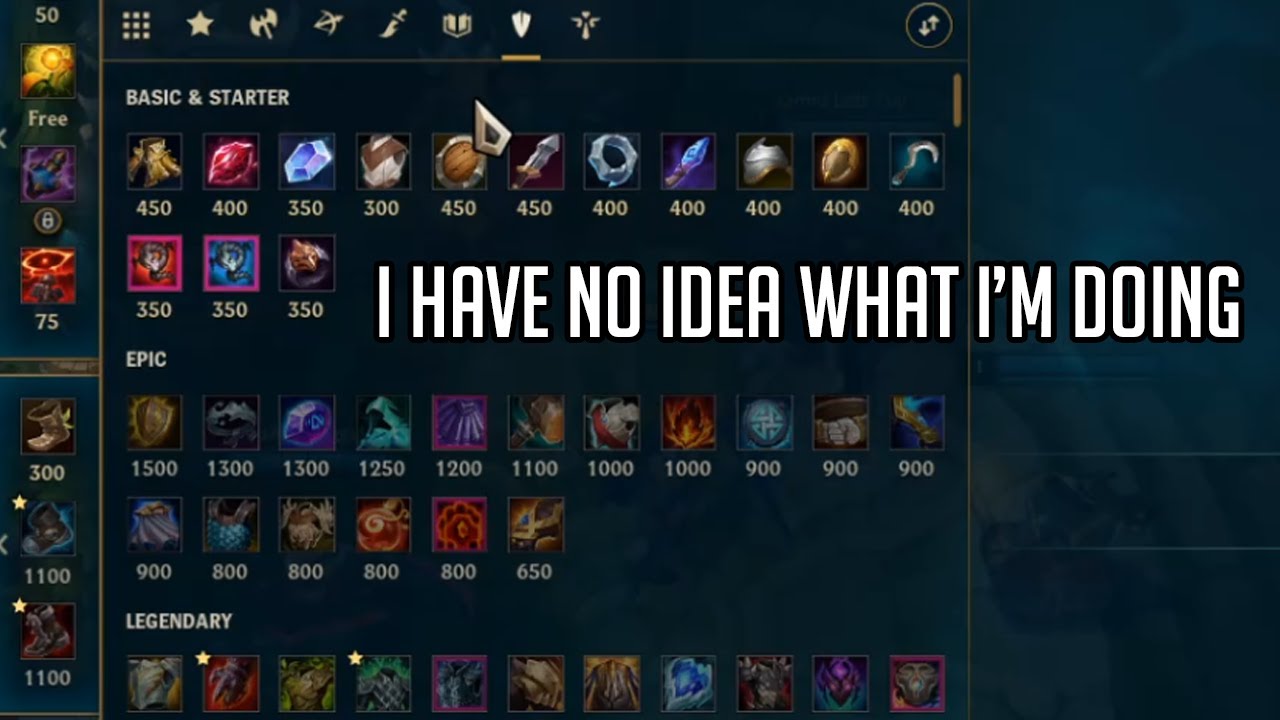 Season 11 but there are like 2 million new items and I have no idea what they do help