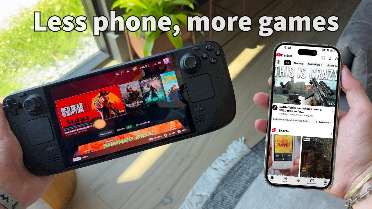 Stop doomscrolling and buy a handheld