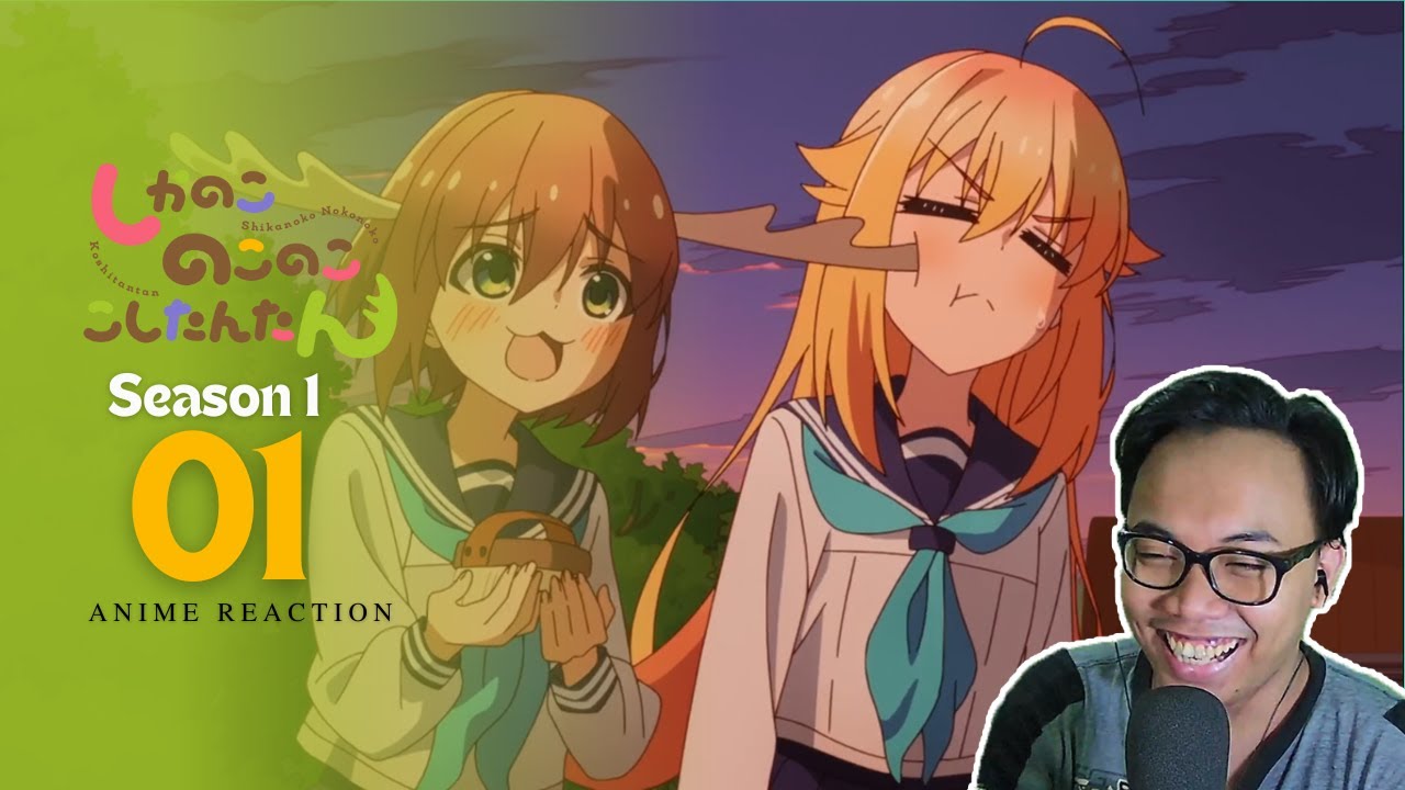 RUSA ABSURD YG VIRAL NIH! - Shikanoko Nokonoko Koshitantan EPISODE 1 REACTION INDONESIA