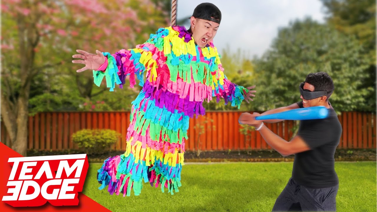 Don't Become the Human Piñata Challenge!!