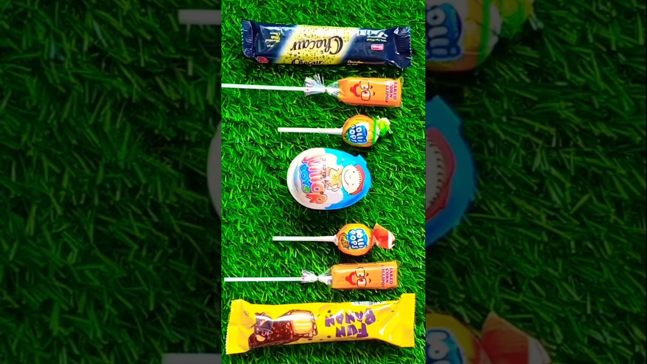 Relaxing ASMR Unboxing: Sweet Rainbow Candy, Chocolate, and Colorful Lollipops