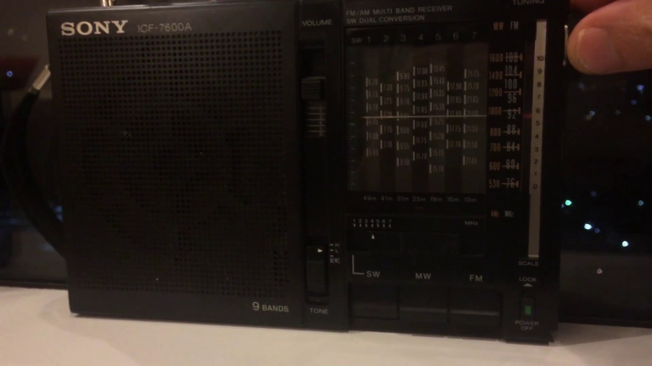 Shortwave Radio Comparison Sony vs TECSUN