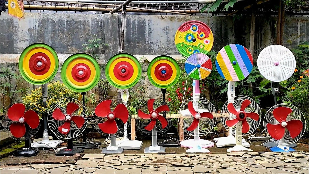 kipas angin  full spek modipikasi vs baling baling merah