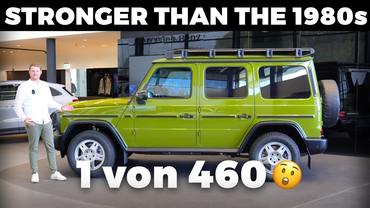 STRENG LIMITIERT: Die G-Klasse der 80er neu erleben! 😲