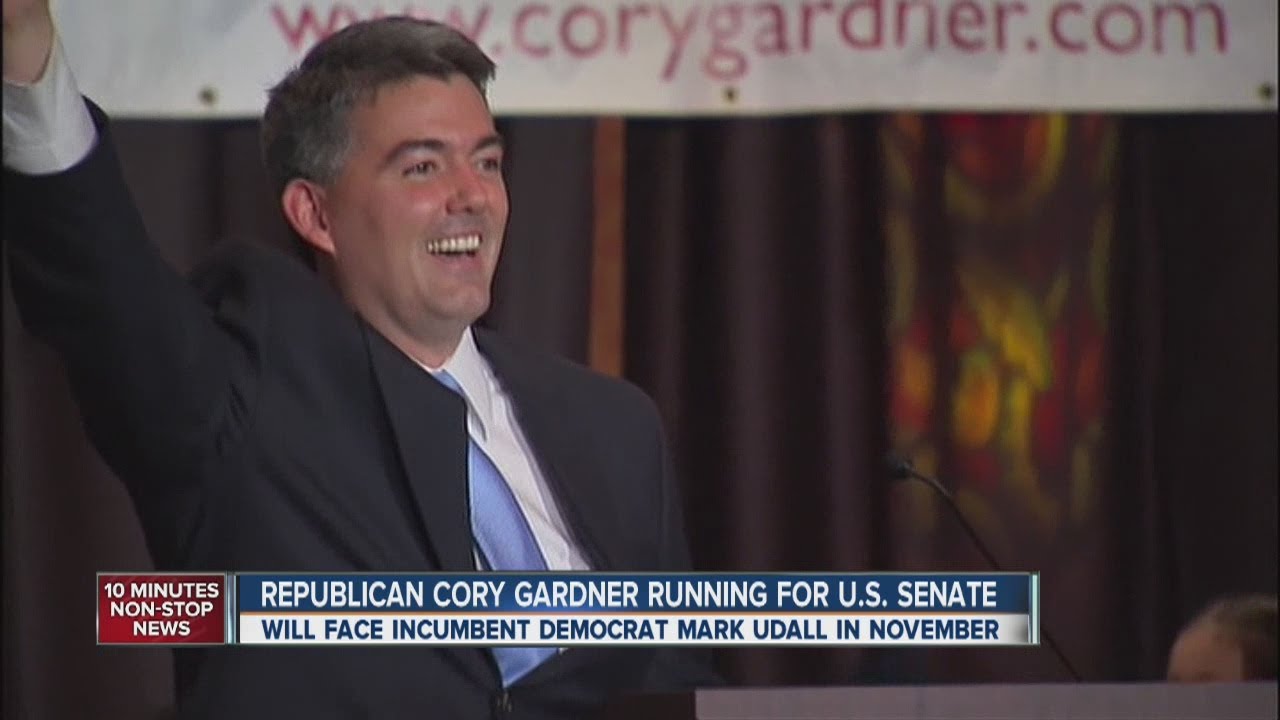 In Colorado's Senate race to challenge Democratic Mark Udall, Cory Gardner in