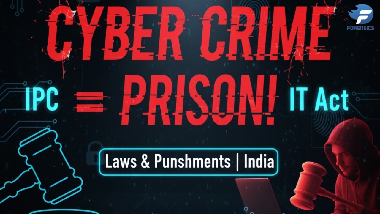 Cyber Crime in India: Laws & Punishments | IT Act + IPC Explained | Forensics Pro
