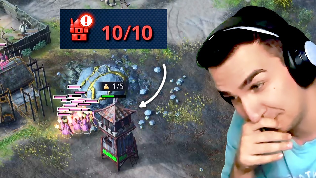 Age 1 Tower Rush Into 10 Minutes Supply Block in 8 Plat FFA