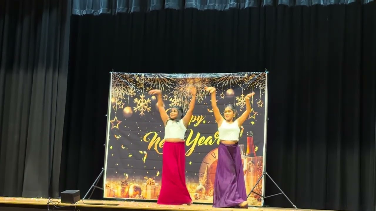 Jashvita and Ashrita New Year Dance 2025 Recap