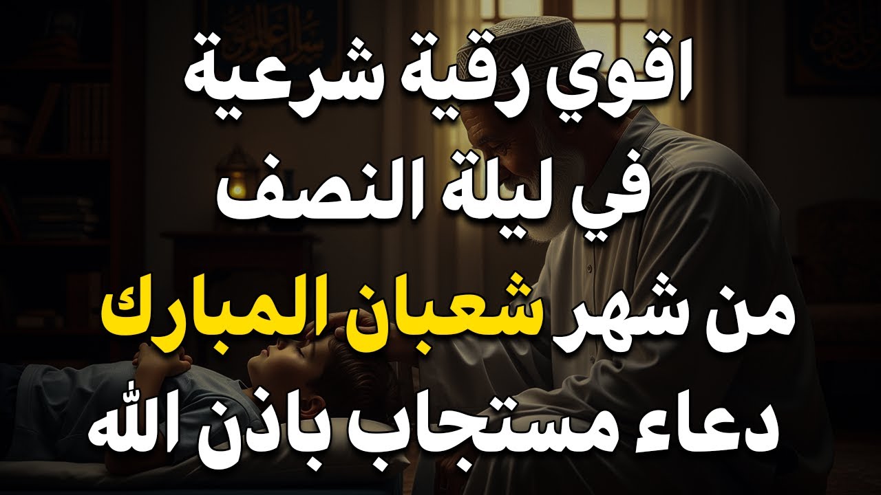 حصن بيتك فى ليلة النصف من شهر شعبان  | رقية شرعية قوية | لعلاج السحر و العين و الحسد بإذن الله