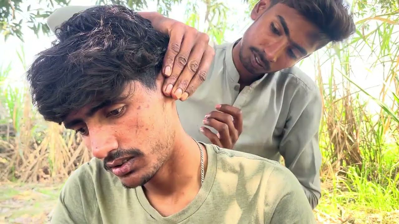 Relaxing ASMR Head Massage 💆‍♂️ Deep Sleep & Stress Relief | Oil Massage ASMR