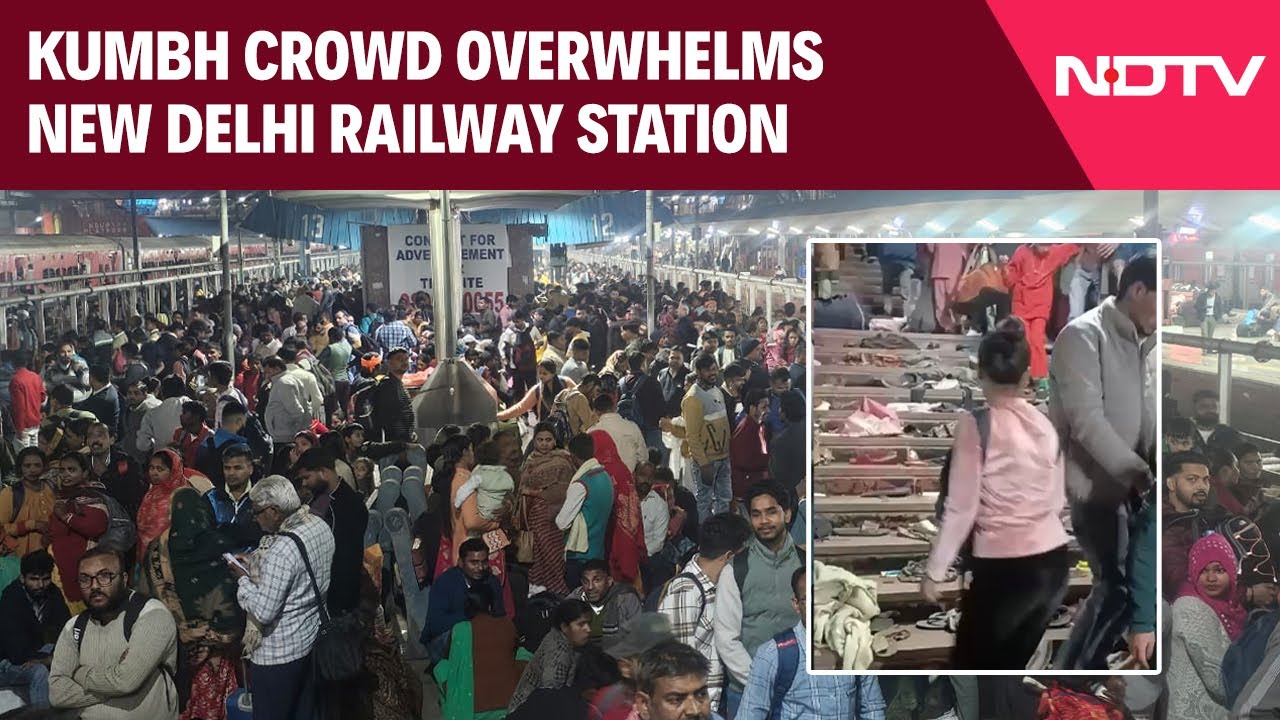 New Delhi Railway Station Latest News | Kumbh Rush Triggers Chaos At Delhi Railway Station
