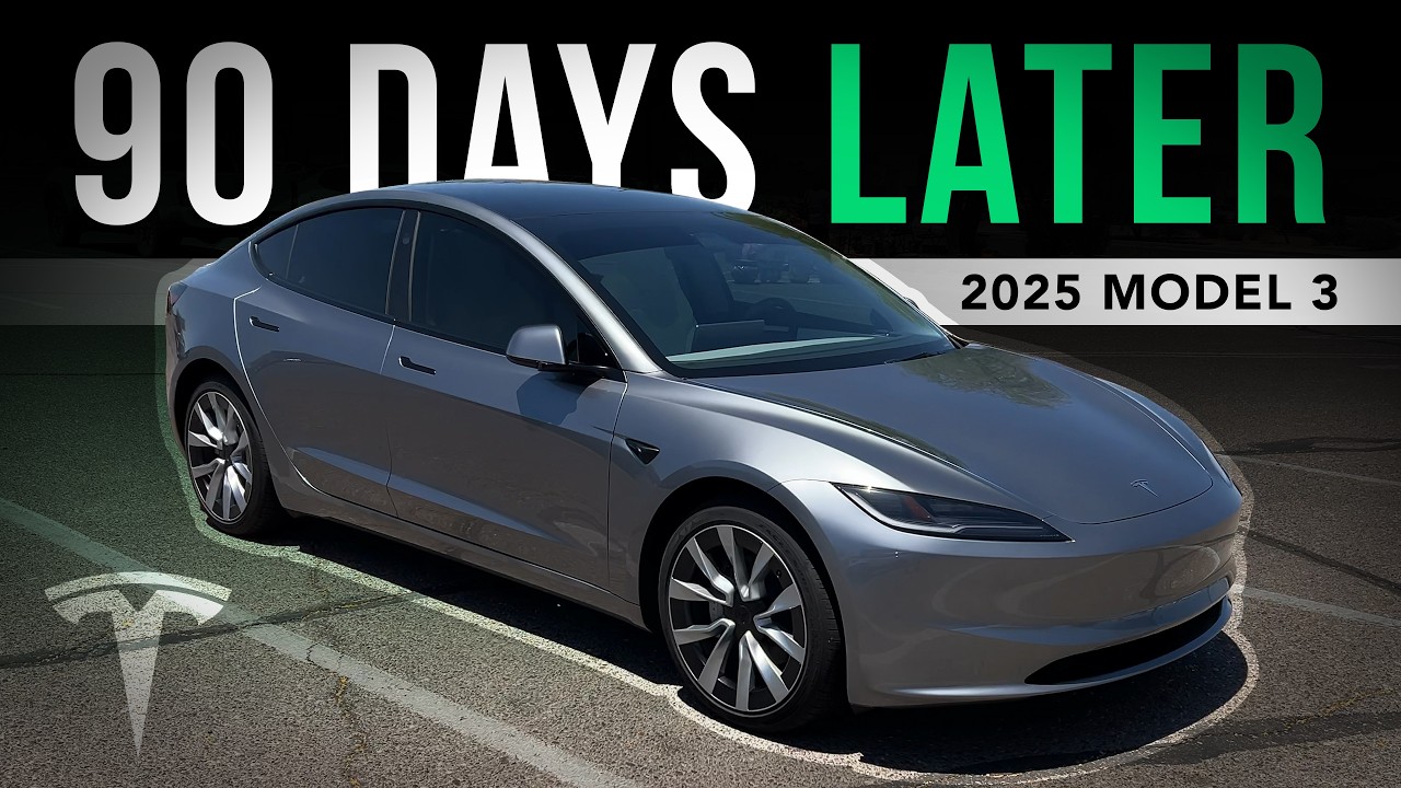 Tesla Model 3 2025 года | 90 дней спустя: FSD, зарядка и ежедневные поездки