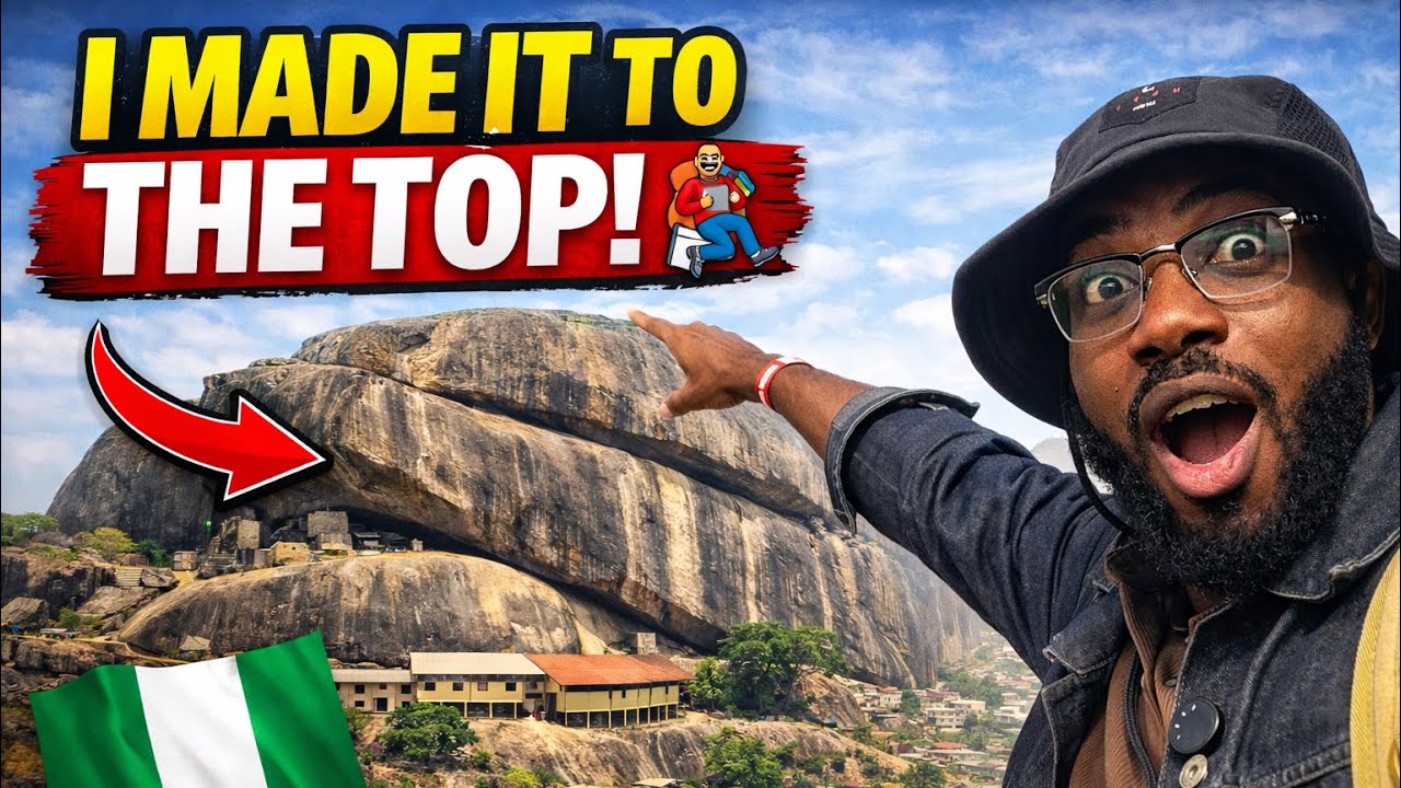 I Finally Visited Olumo Rock 😱 | Nigeria’s Most Historic Rock 🇳🇬