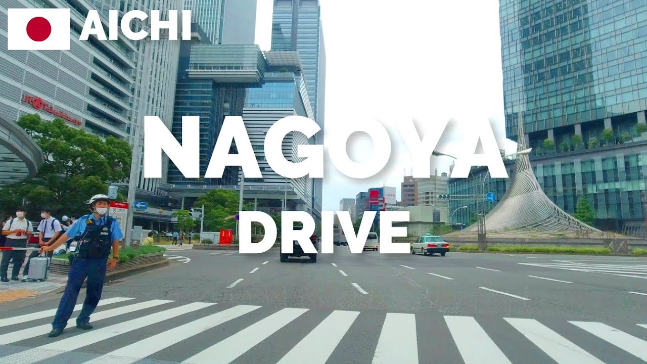 Traffic Lights Not Working? Driving Around Nagoya Station, Aichi, Japan - June 2020
