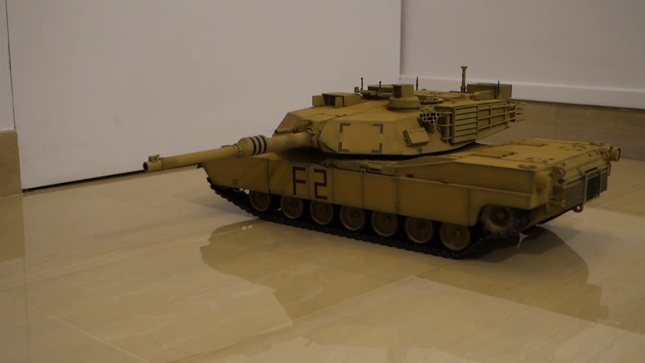 Tamiya 1/16th scale M1A2 Abrams Full-Option RC