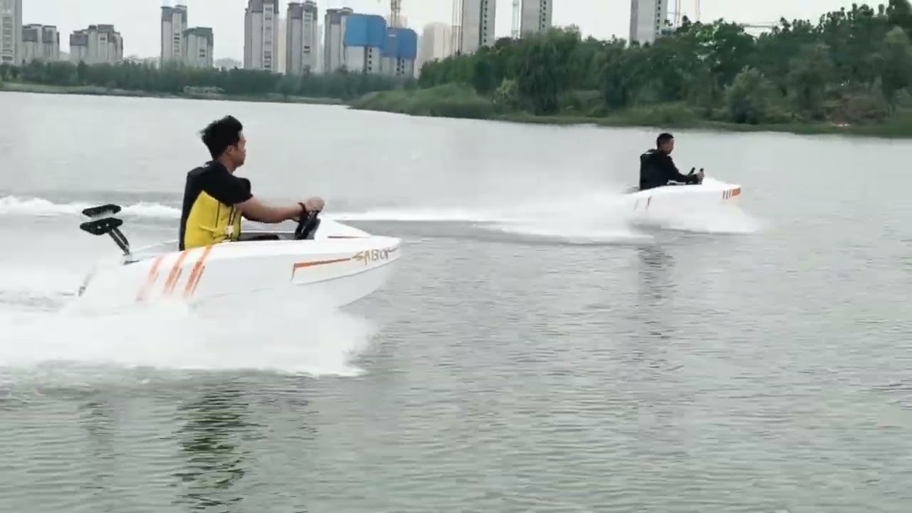 Electric kart boat,15kw#watersport
