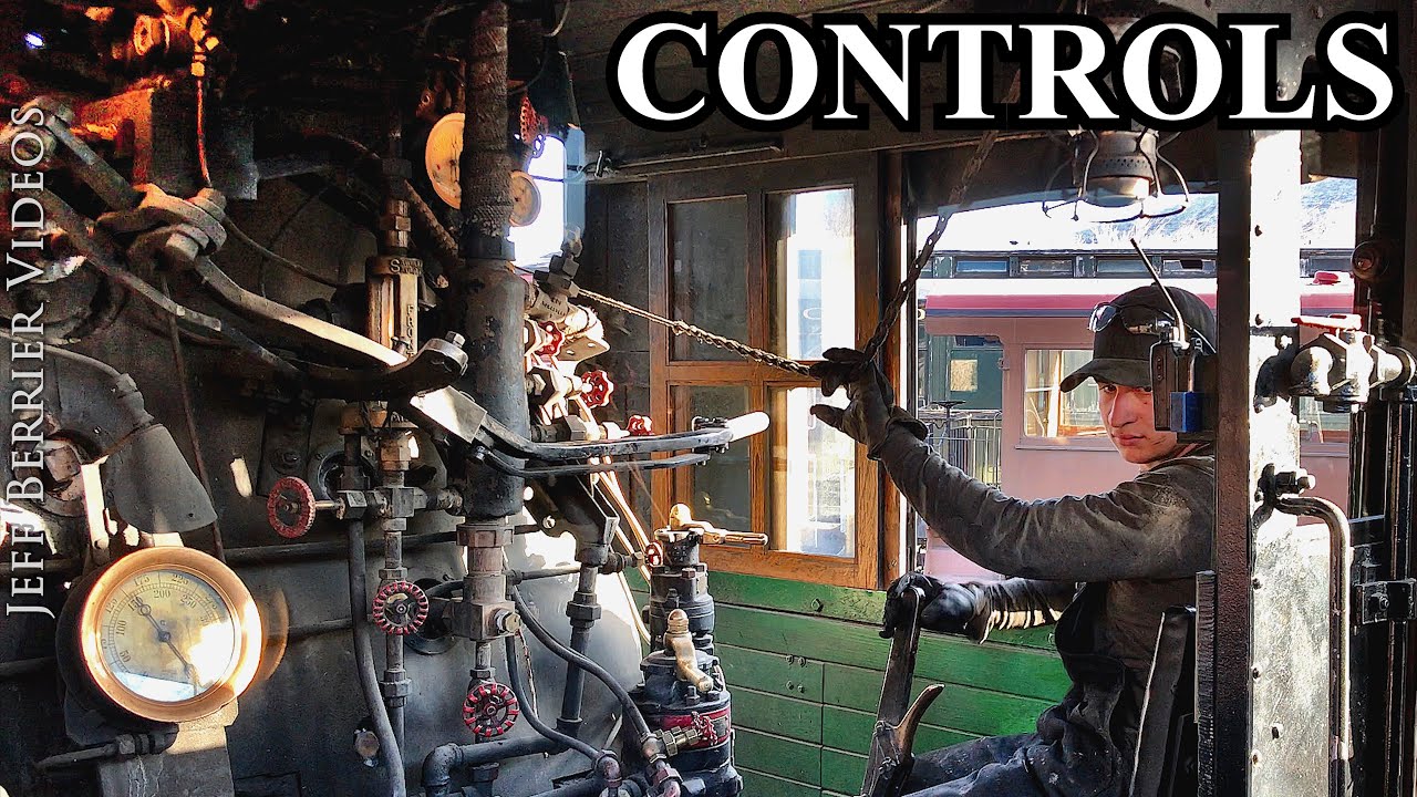 Steam Locomotive Controls [4K]