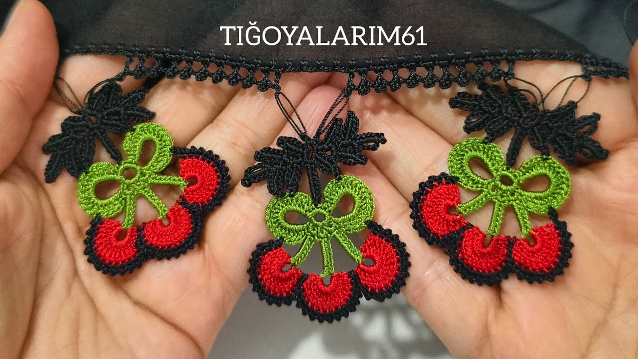 BÜYÜK ÇİÇEKLİ SALLANTILI OYA MODELİ MUHTEŞEM OLDU ❤️ #oyamodelleri #tığoyaları #trend #crochet 