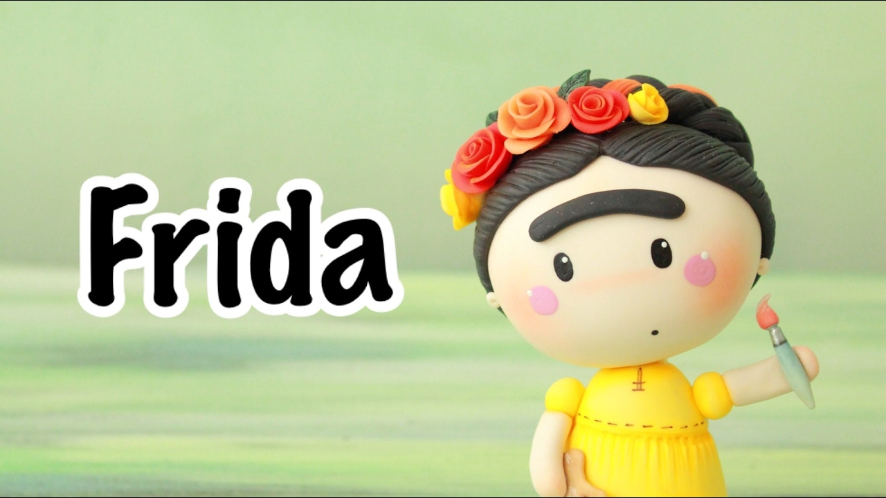 Cómo Hacer  Una Frida | Pasta Flexible | PORCELANA FRÍA