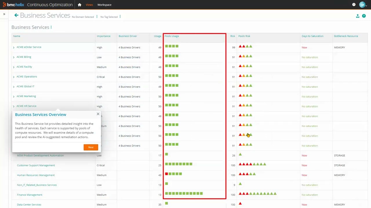 Optimize Your Environment and Manage Capacity with BMC Helix Continuous Optimization