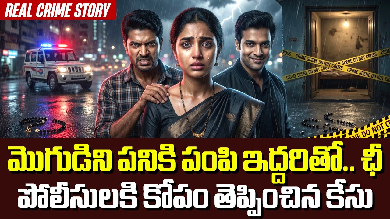 నిజం తెలిసి మొగుడు ఏం చేశాడంటే 😳| Crime Kathalu Telugu | Real Crime Story