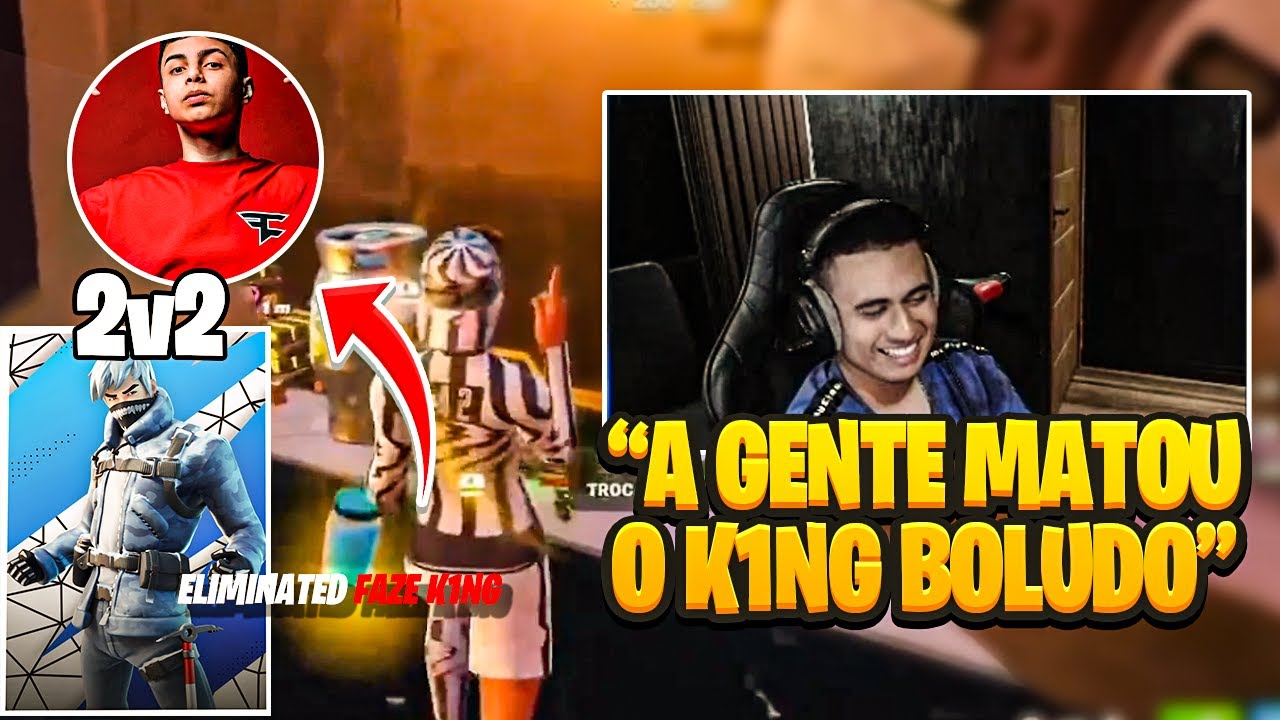 FELIPERSA REAGE : (O MELHOR!) FIGHT 2V2 DOS PROS NA FNCS! #37