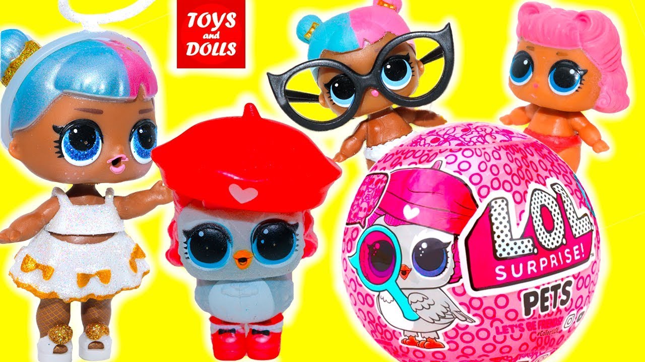 СЕМЕЙКА САХАРОК! КУКЛЫ ЛОЛ НАШЛИ ПИТОМЦА! LOL Families Surprise ШАРИКИ ЛОЛ РАСПАКОВКА TOYS AND DOLLS