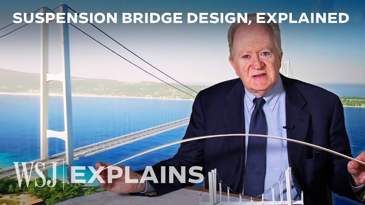 Engineer Explains How the World&rsquo;s Longest Suspension Bridge Will Be Built | WSJ