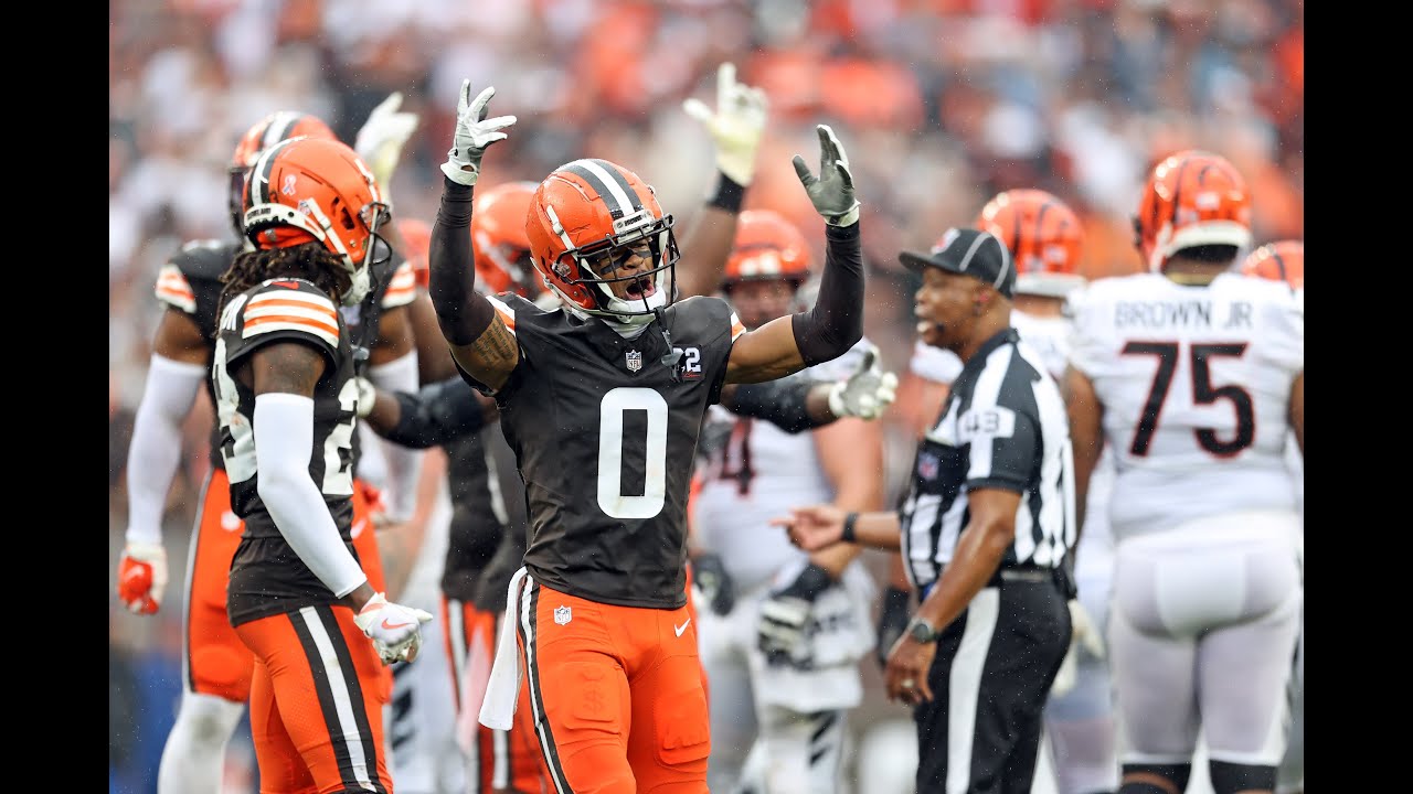 Browns CB Greg Newsome Mic'd Up vs. the Bengals Week 1 - Sports4CLE, 9/13/23