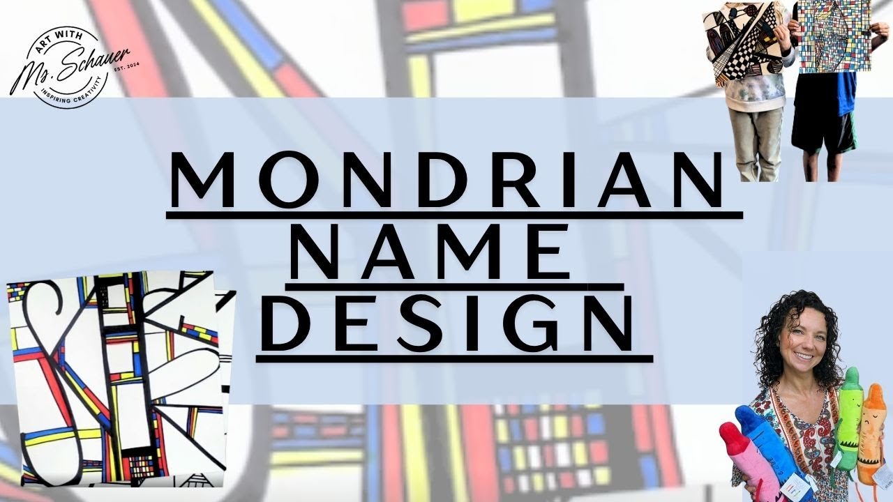 Why I ditched the Old Mondrian Lessons for this Name Design