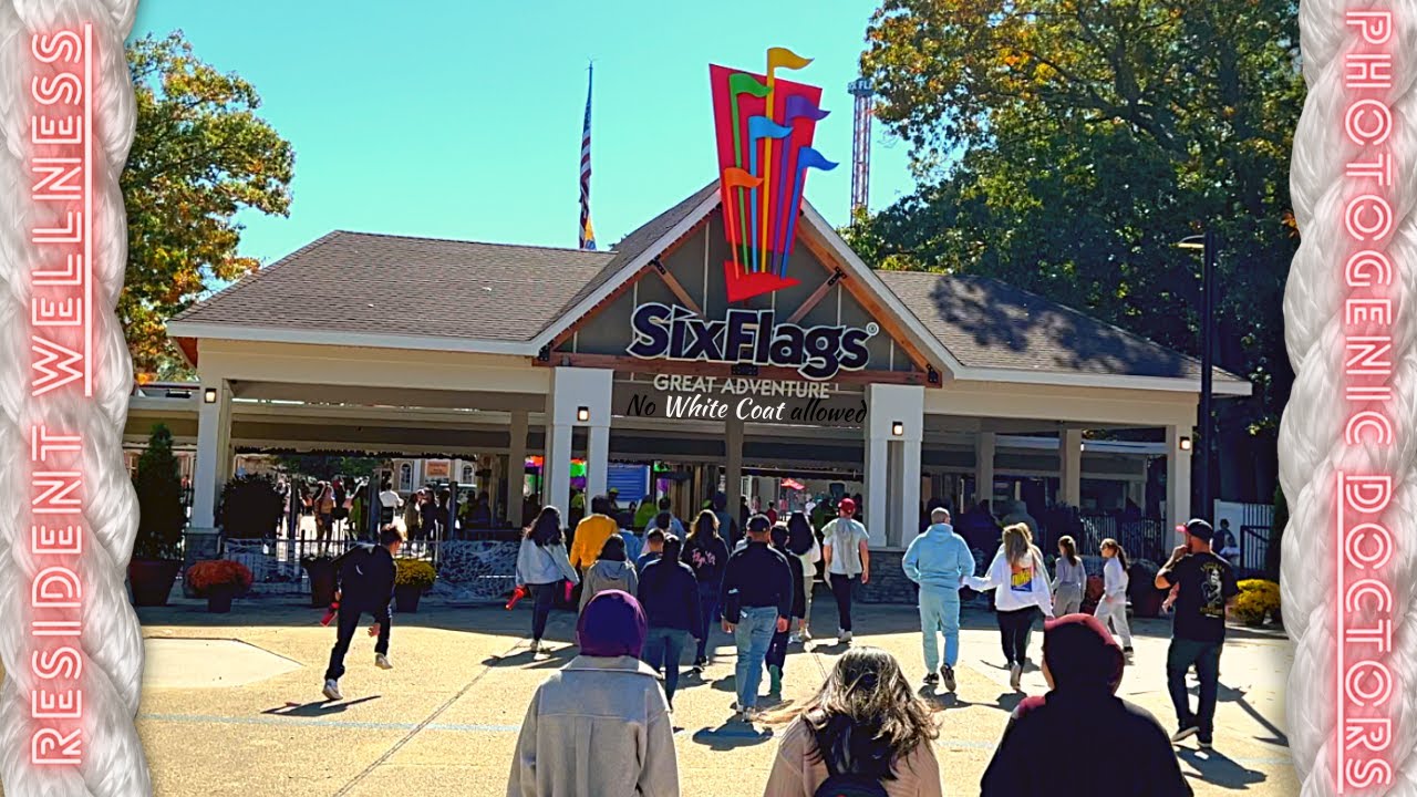 Resident Wellness Event | Mental Health | SixFlags | A picture is worth a 1000 words | Dr. Acquah