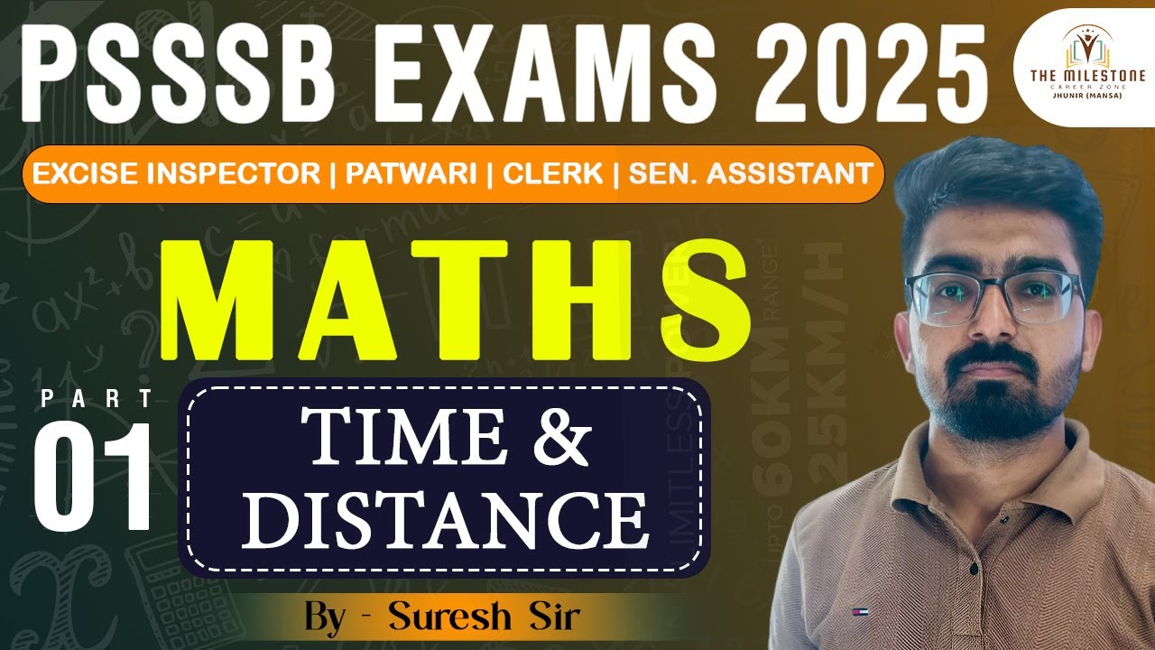 Time and Distance Class 1