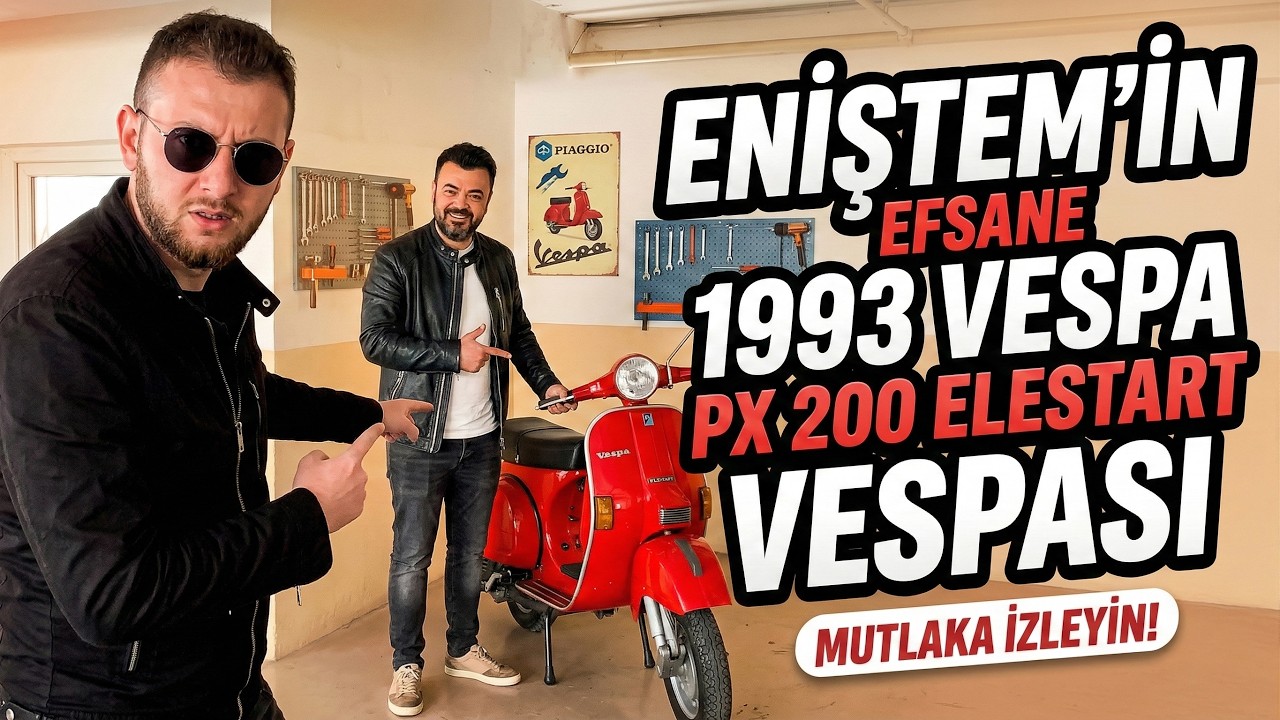 Tınlama Sesi Çıkartan VESPA PX !