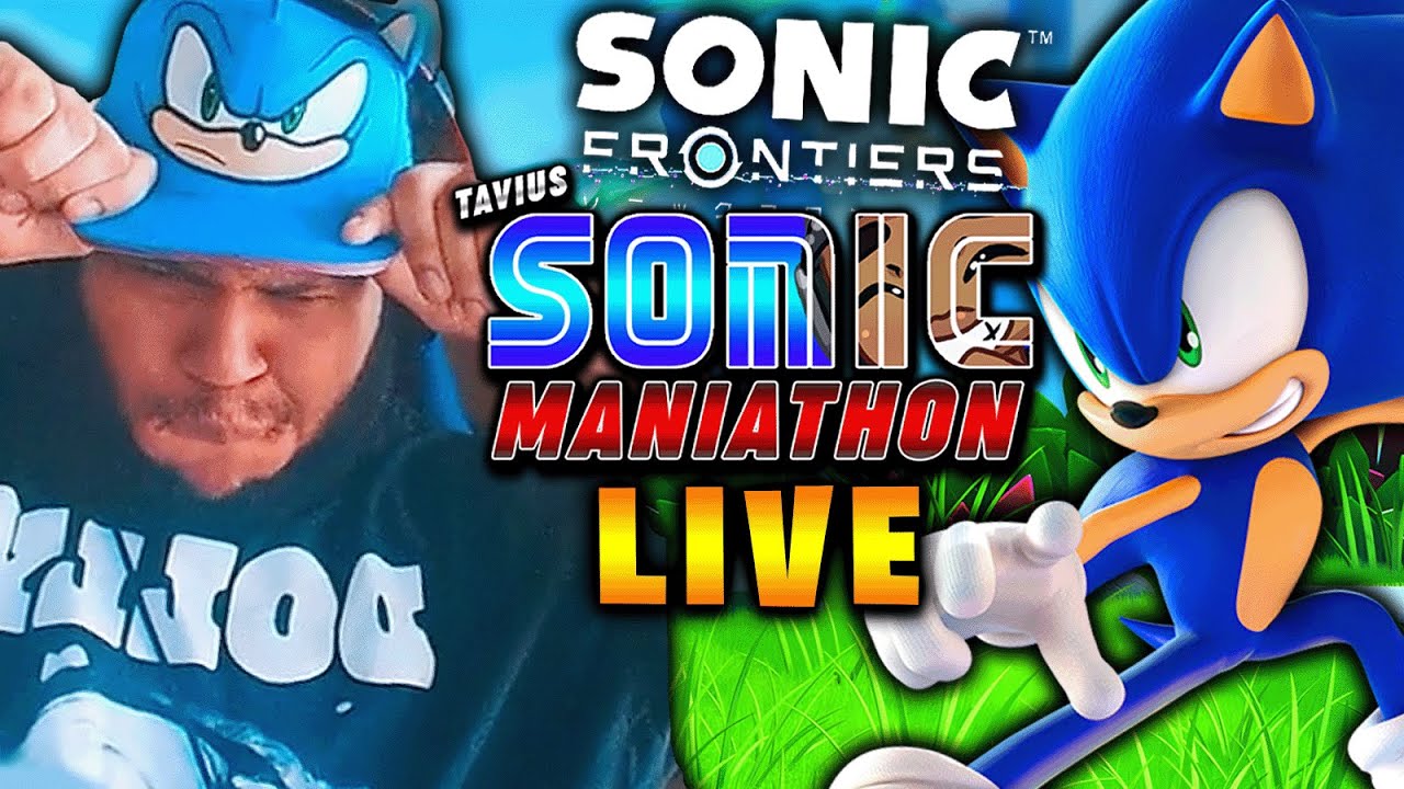 🔴Back w/ MORE Sonic Frontiers! End of the series. | Sonic Maniathon Series LIVE Ep.45