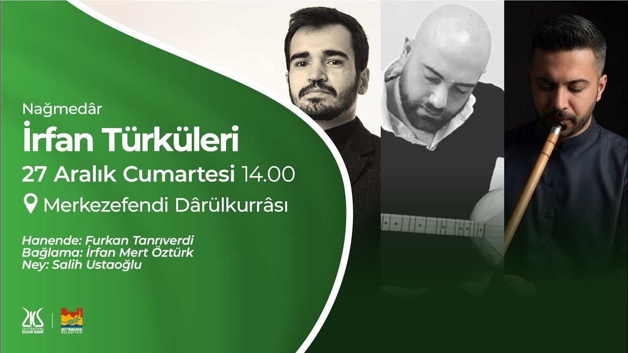 Nağmedar Dinletileri - İrfan T&uuml;rk&uuml;leri