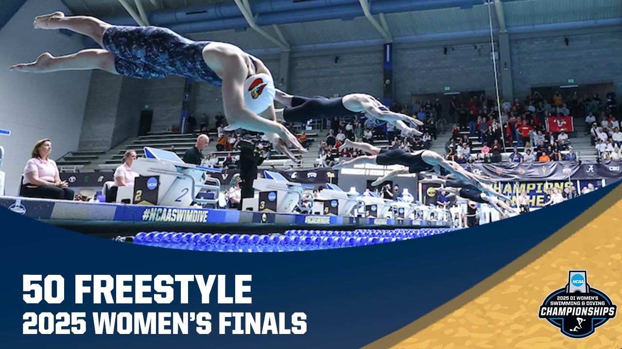 Women's 50 freestyle | 2025 NCAA swimming championships