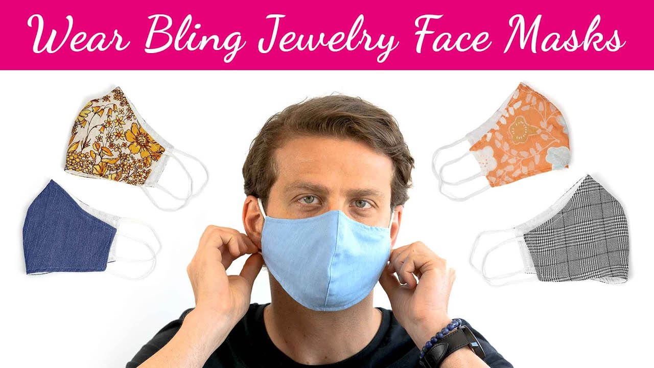 How to Wear Bling Jewelry Face Masks