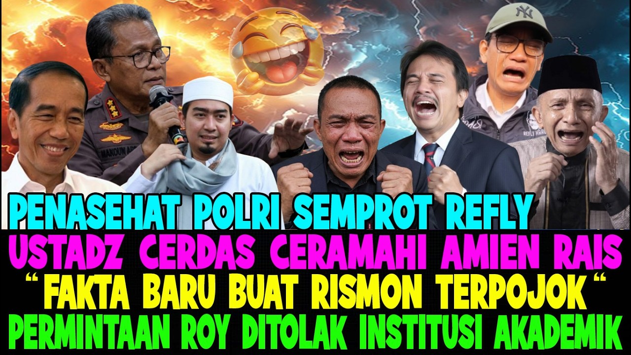 MODYAARRR..!! RISMON KEMBALI DIPERMALUKAN 😂 INSTITUSI AKADEMIK TOLAK PERMINTAAN ROY SURYO CS 😂