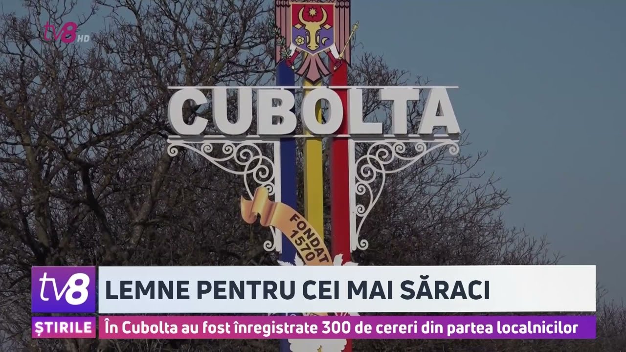Lemne pentru cei mai vulnerabili: În Cubolta au fost înregistrare peste 300 de cereri