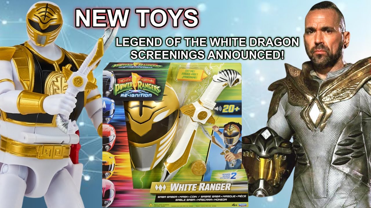 Новости Power Rangers: новые игрушки и выход &laquo;Legend of the White Dragon&raquo; в широкий прокат!