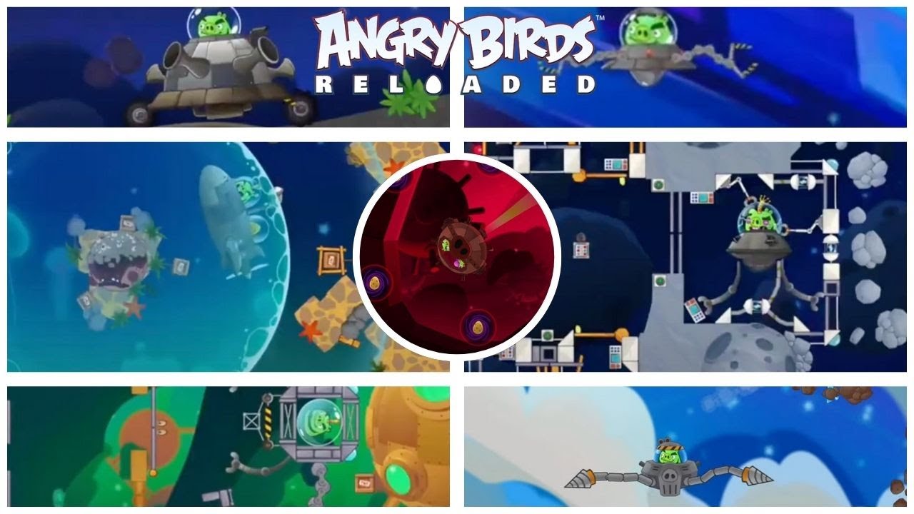 Angry Birds Reloaded (Space) Leonard Boss Battles