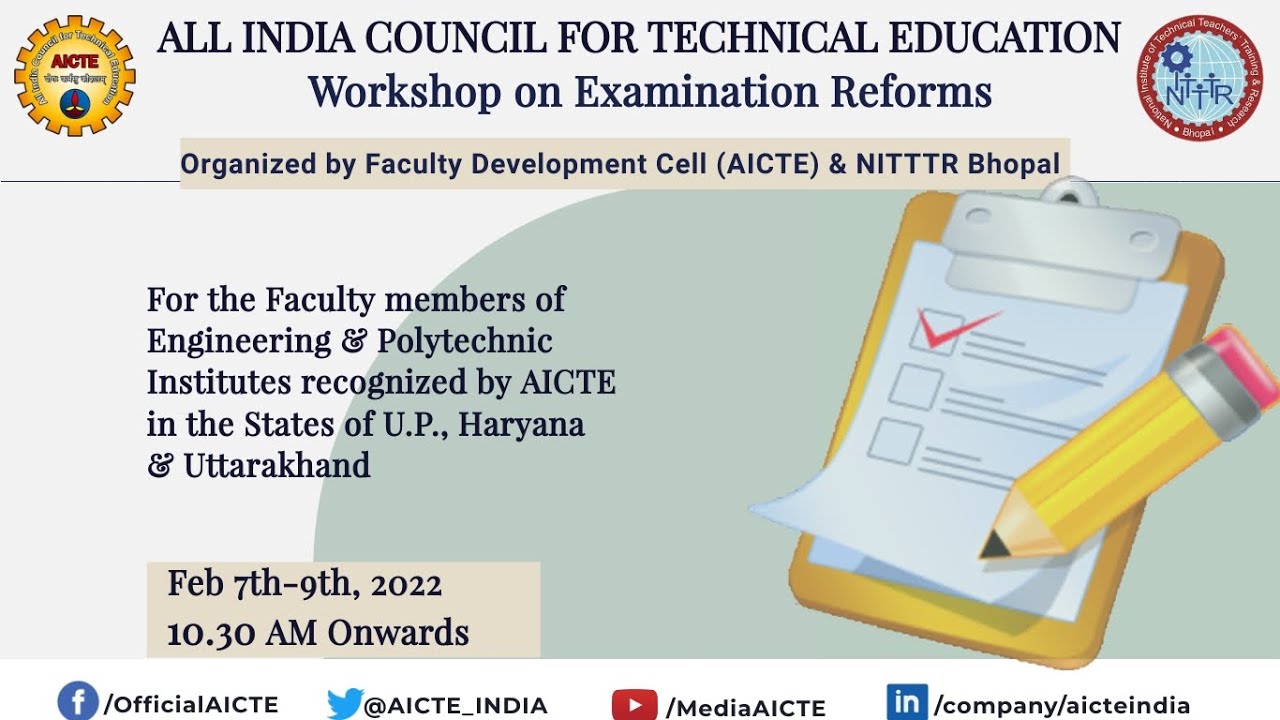 Workshop on Examination Reforms - Day 2