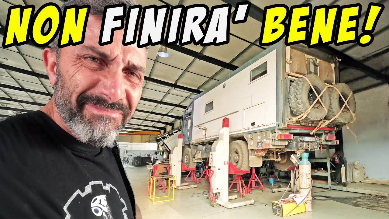 Inizia il DELIRIO IN OFFICINA 🔥 Nulla andrà come DOVEVA 😵 Giro del Mondo in camper 4x4