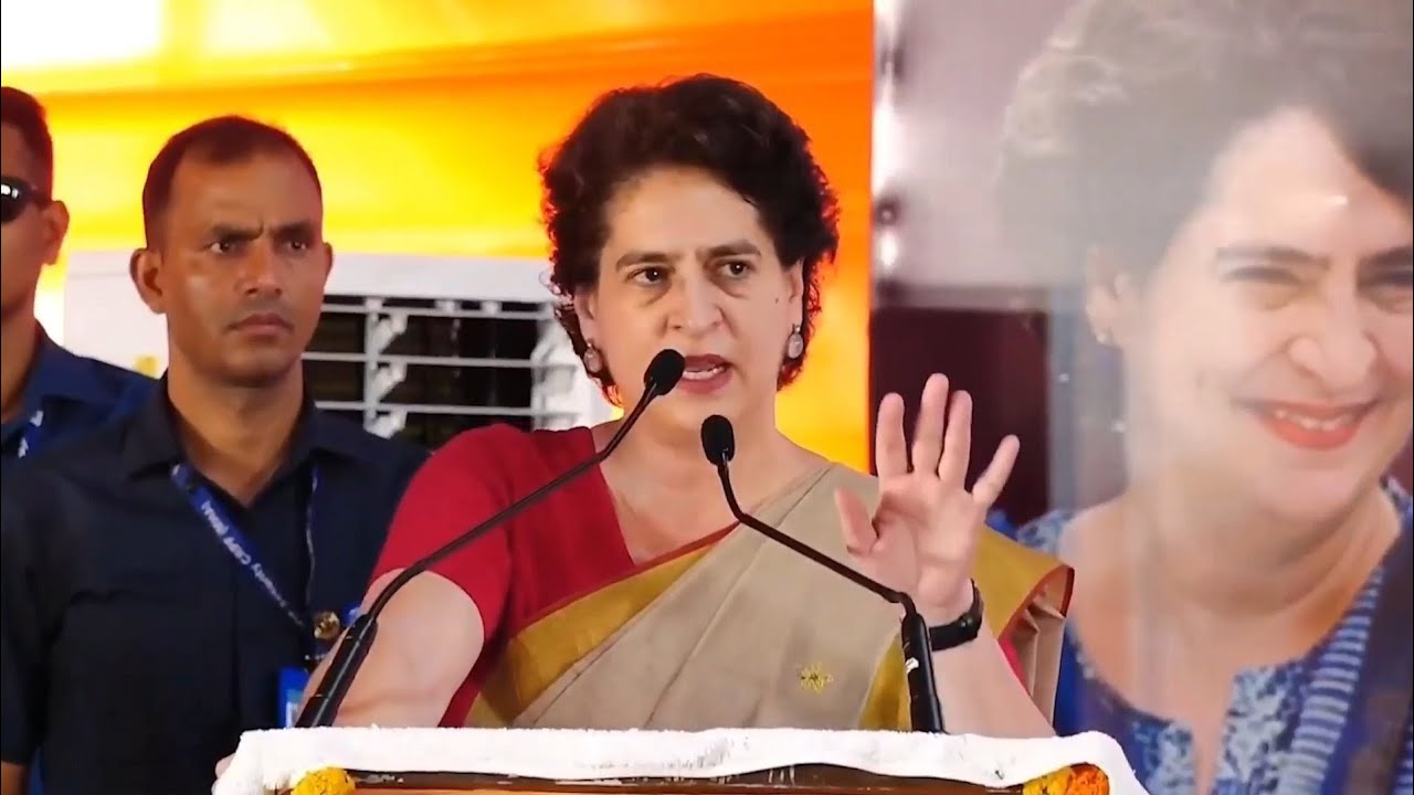 पटना में प्रियंका गांधी का भाषण |शक्ति अधिकार: महिला संवाद |Priyanka Gandhi in Patna |