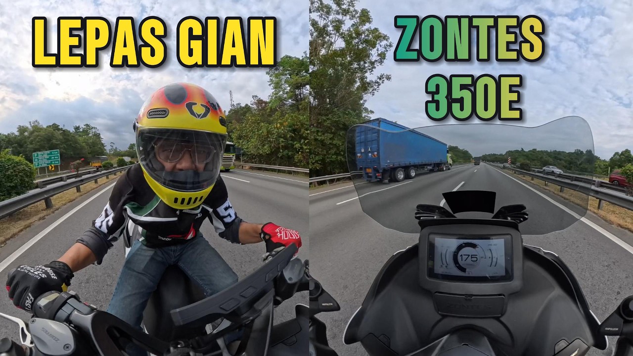 ZONTES 350E LAJU DARI ZONTES 368G? [ #bakautayar ]